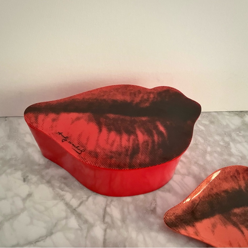 Lips Design Serveware Set - Red - Picture 2 of 5